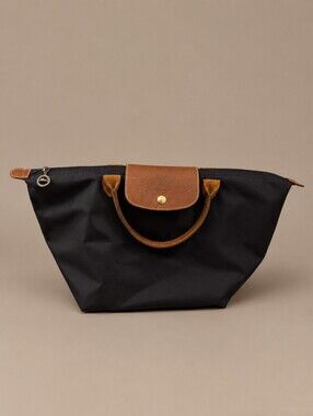 Longchamp Le Pliage Medium Purple Tote - Made In France
